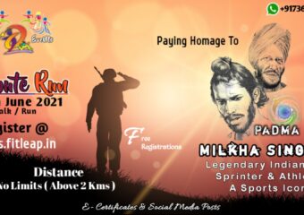 TRIBUTE RUN – Soulful Honour To The Departed PADMA SHRI MILKHA SINGH JI – THE FLYING SIKH